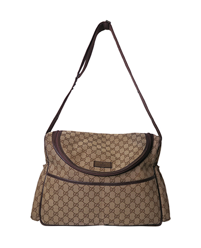 GG Supreme Diaper Bag, &pound;240, Handbags, Front view
